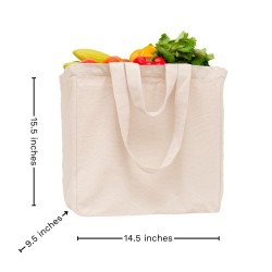 Canvas Jumbo Tote Bag